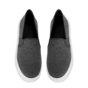 Vince Blair Gray Wool Slip On Sneakers Size 11 EUC
